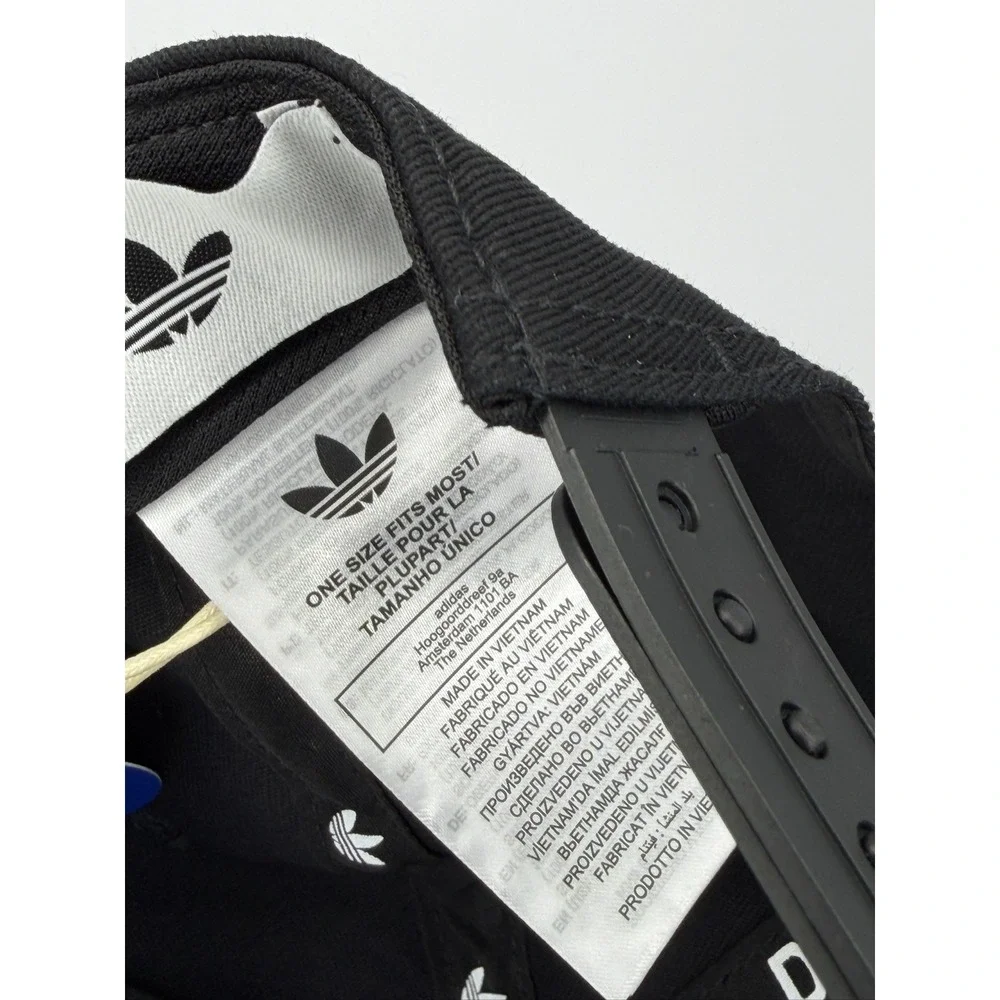 adidas DFB SB CAP KE6702 Snapback Hat OSFM Black White Soccer Germany